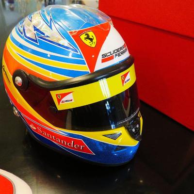 Fernando Alonso mini F1 helmet