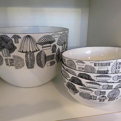 Kaj Franck for Finel salad bowl set