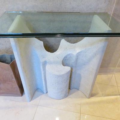 Mid-century sculpted table