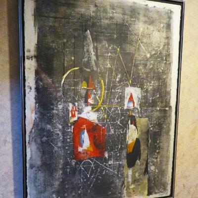 Johnny Friedlander signed lithograph