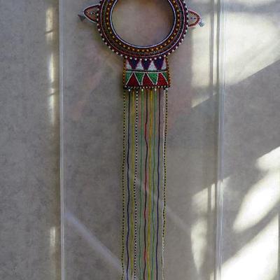 Hand Beaded Maasai wedding necklace