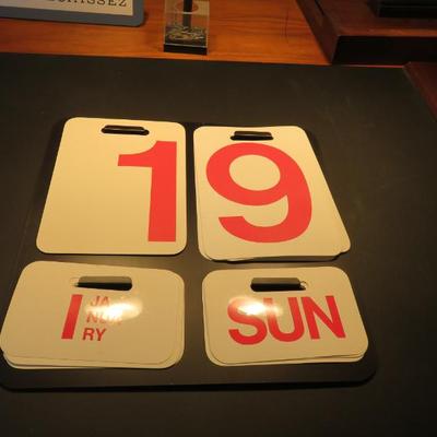 Formosa calendar by Enzo Mari