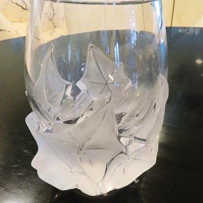 Lalique Hedera vase