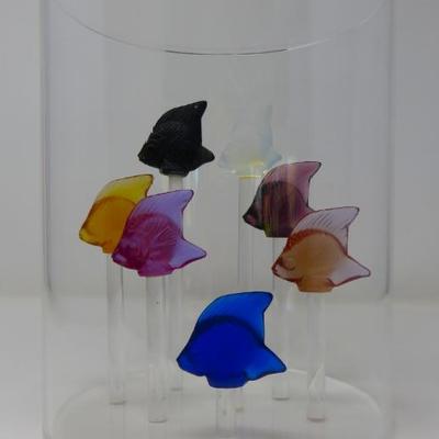 Lalique school of angelfish