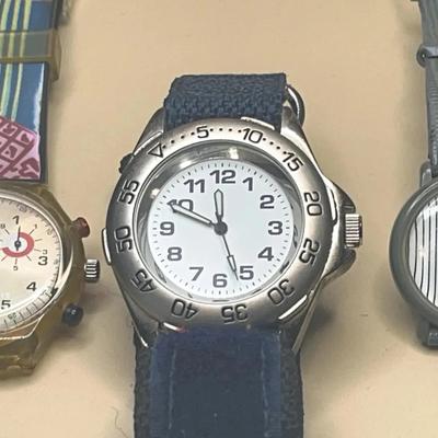 MC&T Velcro, Jacmel, Swatch Chrono SCK112 Vintage Watches