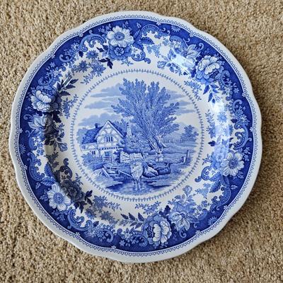 Sixteen Spode Blue Room Collection Plates