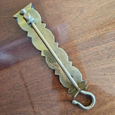 Brass Adjustable Pot Trammel or Trammel Hook
