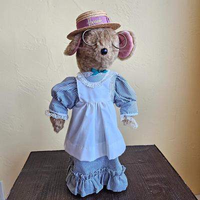 Mid Century 1950s Harrods Mouse Chef's Wife? Doorstop Jane's Originals