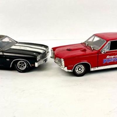 Lot #117 Vintage Snap-On Hot August Nights Muscle Car Set – 1:24 Chevelle SS454 & GTO