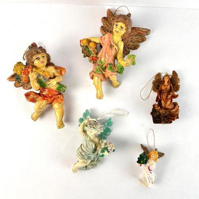 Lot #147 Angel Ornaments - Set of 5