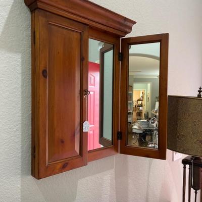 Wall cabinet mirror
