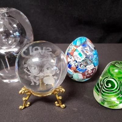 For The Love Of Paperweights - Cute Quartet 