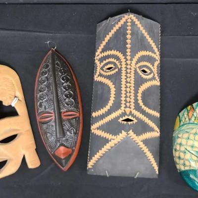 Mask Mash-Up - Variety Of Decorative Masks From Around The World