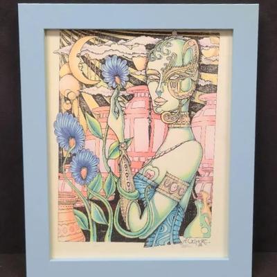 A Fresh Take On Art Nouveau- Allen Weipert Print/Pencil Signature (First Name Only)