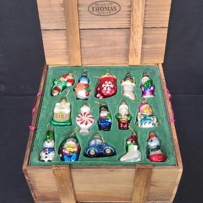 Thomas Pacconi Classics Merry Museum Series Ornaments - Boxed Set/COA