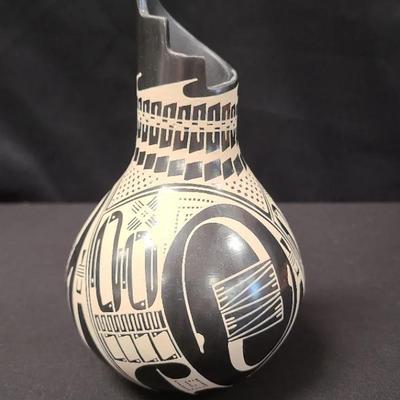 Vase Signed By Antonia Dominique