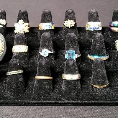 Fabulous Array Of Costume Rings