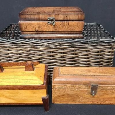 Wooden Keepsake Boxes