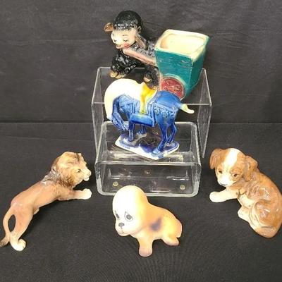 An Array Of Animal Collectibles From Another Era - Figurines & More
