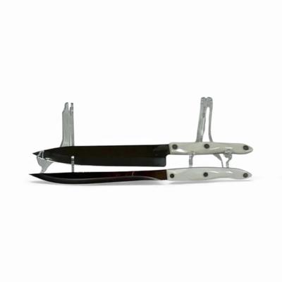 Cutco Kitchen Knives – Set of 2 with White Handles