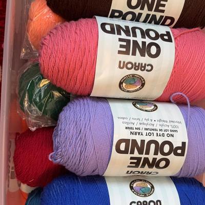 Caron One Pound Worsted Weight Acrylic Yarn Lot – 13 New Jumbo Skeins