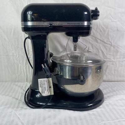 KitchenAid Professional 6 Stand Mixer – Sparkle Black – 6 Qt w/ Attachments