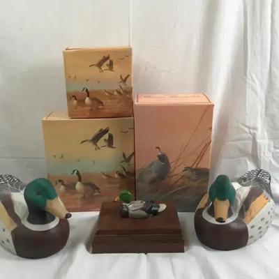 Fowling Around! - Vintage Bird Decor and NIB AVON Collectables