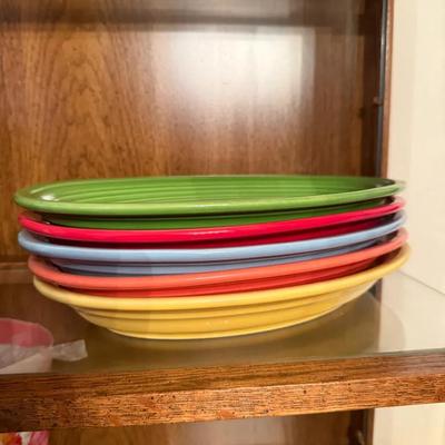 Fiesta Ware Oval Serving Platters – Set of 5 Assorted Colors (HLC Fiesta USA)