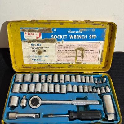 ToolR No. 40C Combination Socket Wrench Set
