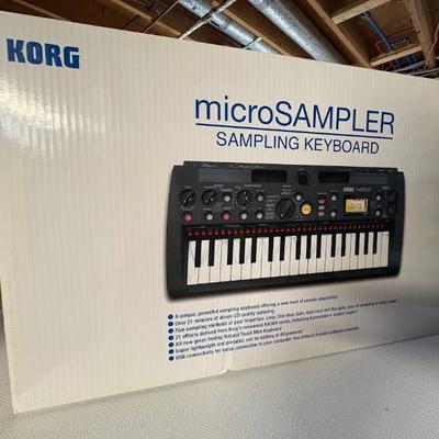 Korg microSAMPLER Sampling Keyboard