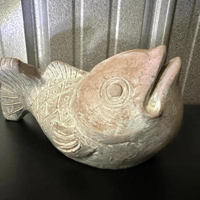 Vintage Isabel Bloom Fish Sculpture 