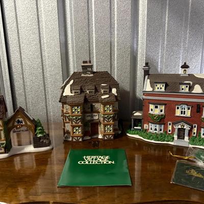 Vintage Heritage Village Collection “Dickens Village Series”