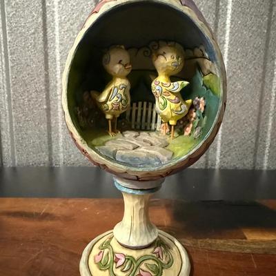 Jim Shore-“Hatched Just In Time For Spring” Figurine 