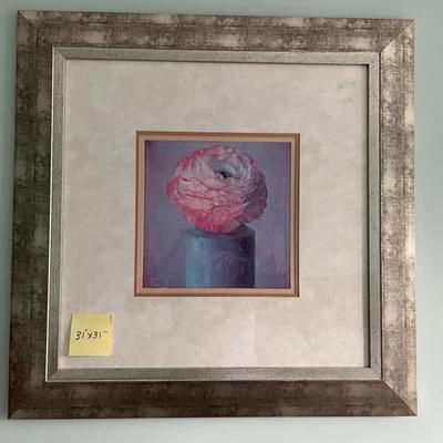 Square Floral Print