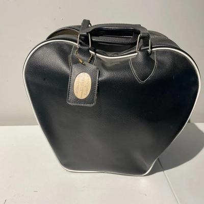 Vintage Bowling Ball With Case