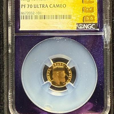 2025 Croatia 10 Euro King Tomislav NGC PF 70 Ultra Cameo 1/16oz Gold