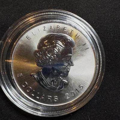 2015 Canada Maple Leaf 1oz Silver