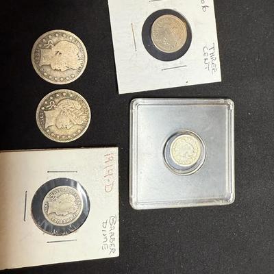 Lot: Mix Lot Of Old Coins 