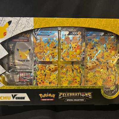 Pokemon Celebrations: Pikachu V-union Box (Sealed) 
