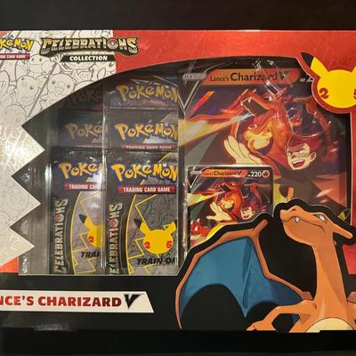 Pokemon Celebrations: Lance’s Charizard V Box (Sealed) 