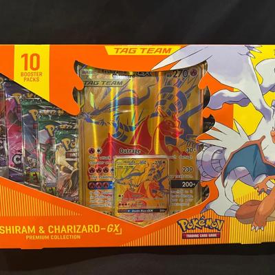 Pokemon Tag Team: Reshiram & Charizard GX Box (Sealed) 