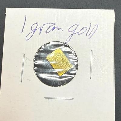 Valcambi Suisse 1 Gram Gold Bar 
