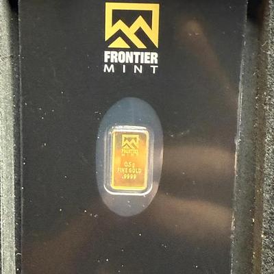 Frontier Mint 0.5 Gram Bar