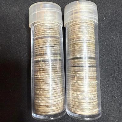 Lot: (100) Silver Roosevelt Dimes .10c 90% Silver