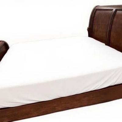 Bernhardt King Sleigh Bed