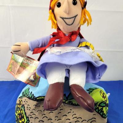 Vtg Red Riding Hood & Wolf Flip Doll