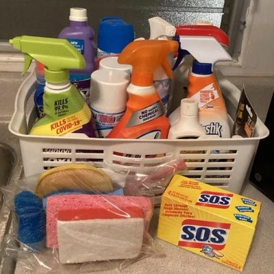 PPM128 Mystery Lot Of Cleaning Supplies 