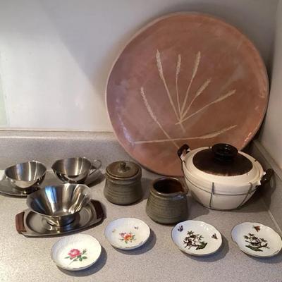 PPM114 Herend Hungary Porcelain Dishes, MCM Stainless Steel Dishes, Art Pottery Dishes & More!