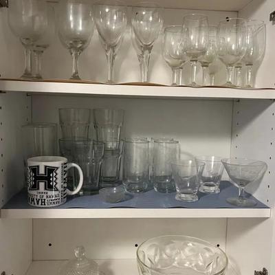 PPM110 Mystery Lot Of Glass Ware & UH Ceramic Mug