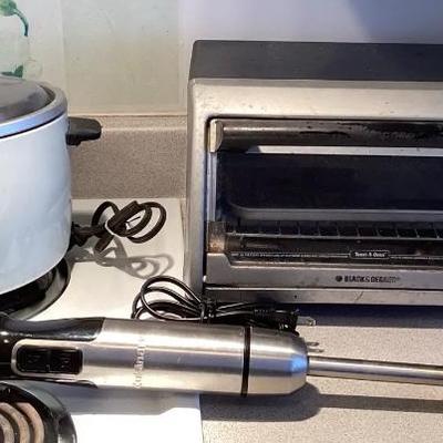 PPM113 Toaster Oven, Rice Cooker & Hand Held Blender